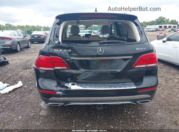 4JGDA5HB4JB096511 2018 MERCEDES-BENZ GLE 350 Black Vista frontal