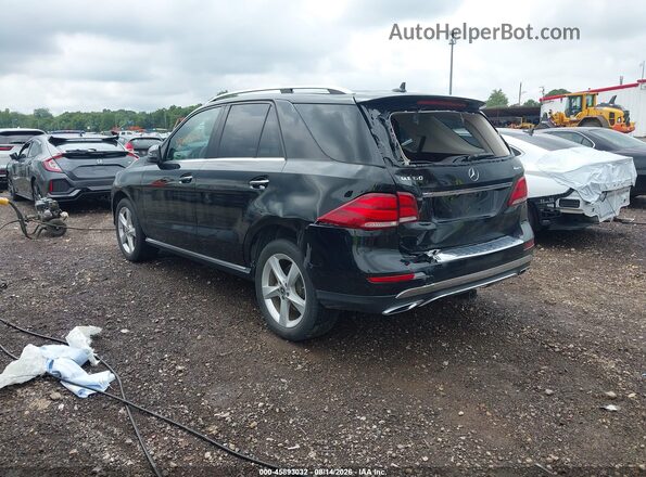 4JGDA5HB4JB096511 2018 MERCEDES-BENZ GLE 350 Black Trasero izquierdo