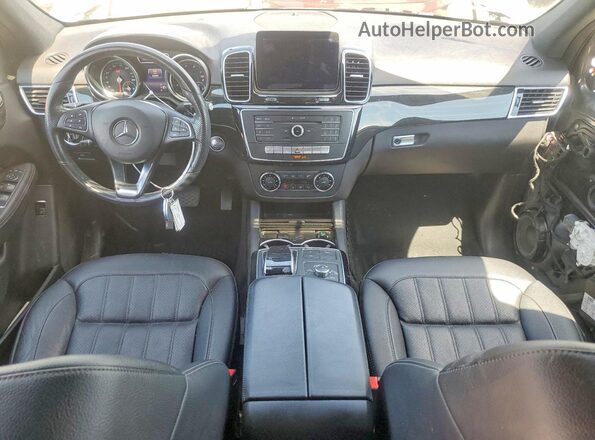 4JGDA5HB5GA720797 2016 MERCEDES-BENZ GLE Gray Առջևի վահանակի տեսք
