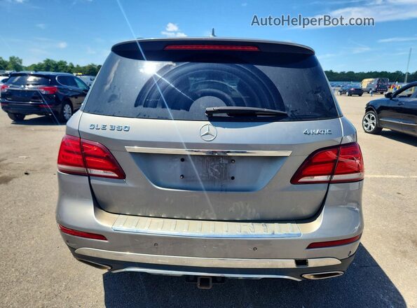 4JGDA5HB5GA732898 2016 MERCEDES-BENZ GLE Серый Вид сзади