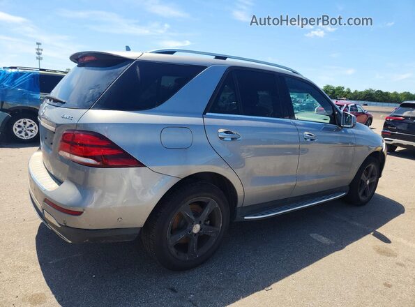 4JGDA5HB5GA732898 2016 MERCEDES-BENZ GLE Серый Задняя правая четверть