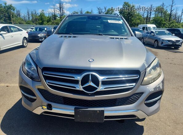 4JGDA5HB5GA732898 2016 MERCEDES-BENZ GLE Серый Вид спереди