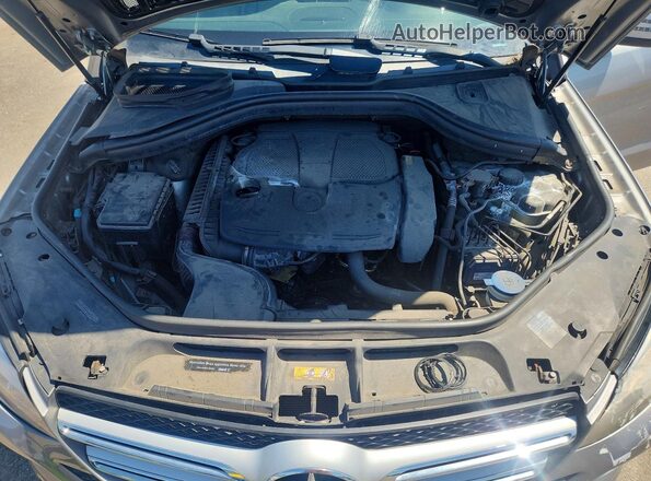 4JGDA5HB5GA732898 2016 MERCEDES-BENZ GLE Серый Вид подкапотного пространства