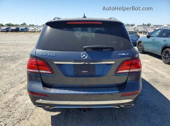 4JGDA5HB5GA733386 2016 MERCEDES-BENZ GLE Gray Вид ззаду