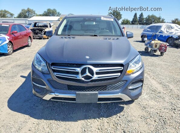 4JGDA5HB5GA733386 2016 MERCEDES-BENZ GLE Gray Вид спереду