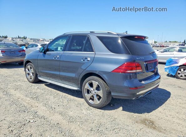 4JGDA5HB5GA733386 2016 MERCEDES-BENZ GLE Gray Задня ліва чверть