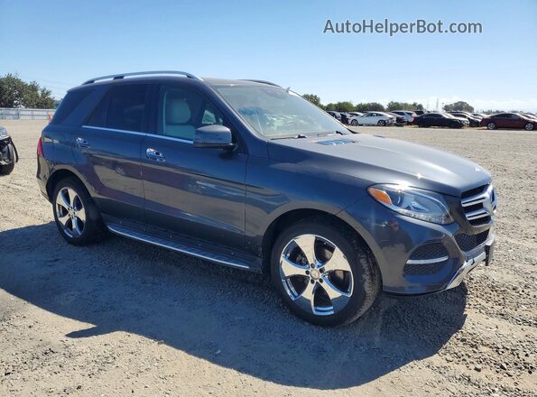 4JGDA5HB5GA733386 2016 MERCEDES-BENZ GLE Gray Передня права чверть