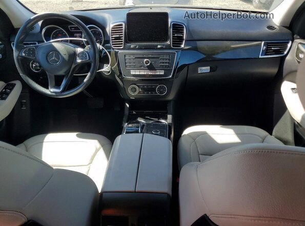 4JGDA5HB5GA733386 2016 MERCEDES-BENZ GLE Gray Вид панелі приладів