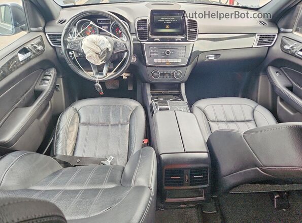 4JGDA5HB5GA779915 2016 MERCEDES-BENZ GLE Gray Առջևի վահանակի տեսք