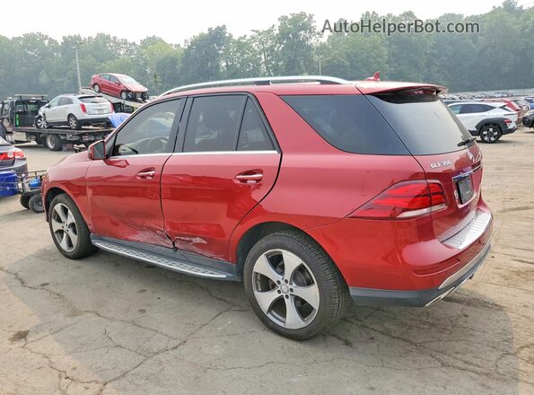 4JGDA5HB5HA873214 2017 MERCEDES-BENZ GLE Red Հետևի ձախ