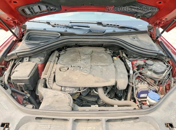 4JGDA5HB5HA873214 2017 MERCEDES-BENZ GLE Red Շարժիչի բաժամունքի տեսք