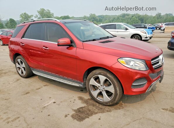 4JGDA5HB5HA873214 2017 MERCEDES-BENZ GLE Red Առջևի աջ