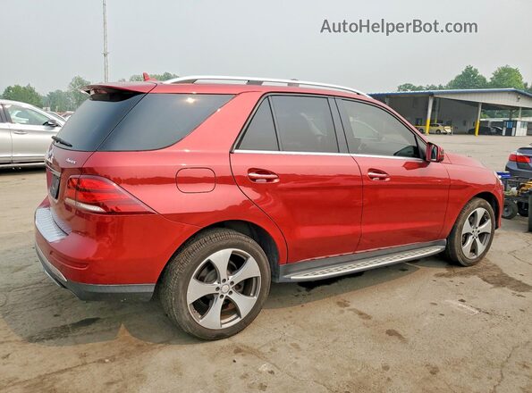 4JGDA5HB5HA873214 2017 MERCEDES-BENZ GLE Red Հետևի աջ
