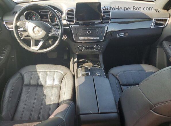 4JGDA5HB6GA754926 2016 MERCEDES-BENZ GLE Black Widok deski rozdzielczej