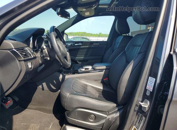 4JGDA5HB6GA754926 2016 MERCEDES-BENZ GLE Black Widok wnętrza z przodu