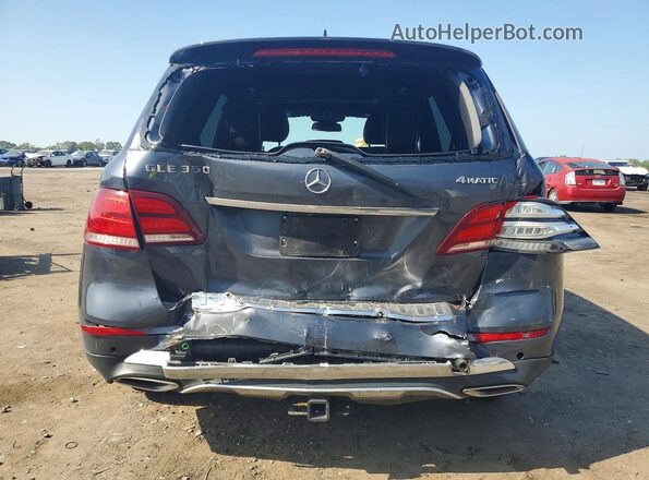 4JGDA5HB6GA754926 2016 MERCEDES-BENZ GLE Black Widok z tyłu