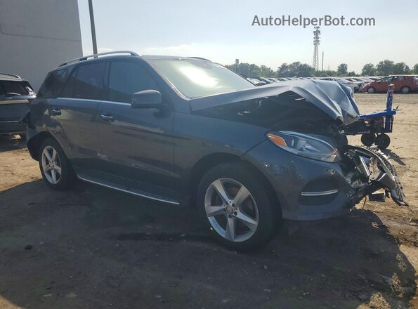 4JGDA5HB6GA754926 2016 MERCEDES-BENZ GLE Black Przód prawy