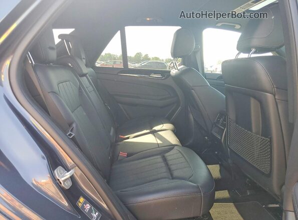 4JGDA5HB6GA754926 2016 MERCEDES-BENZ GLE Black Widok wnętrza z tyłu