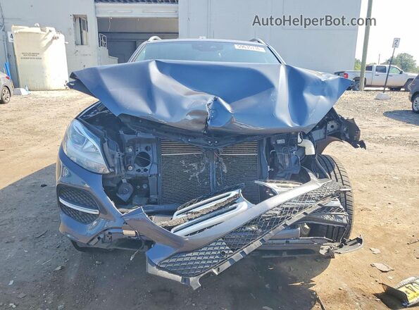 4JGDA5HB6GA754926 2016 MERCEDES-BENZ GLE Black Widok z przodu