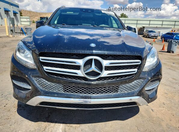 4JGDA5HB6HA850542 2017 MERCEDES-BENZ GLE Black Вид спереду