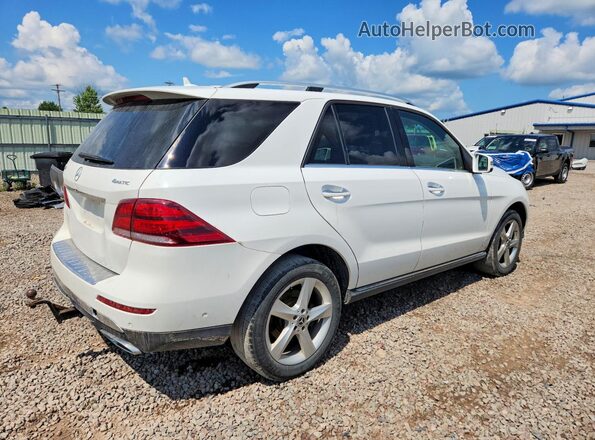 4JGDA5HB6HA915891 2017 MERCEDES-BENZ GLE White Tył prawy