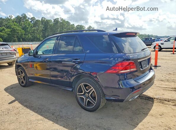 4JGDA5HB6JB003889 2018 MERCEDES-BENZ GLE Синий Задняя левая четверть