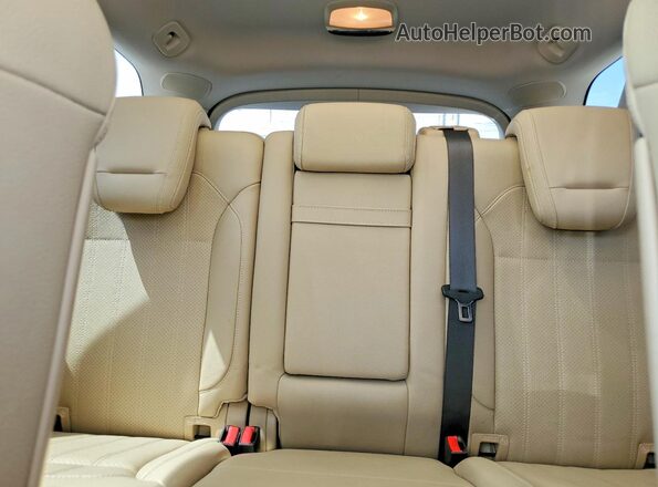 4JGDA5HB6JB003889 2018 MERCEDES-BENZ GLE Синий Вид задних сидений
