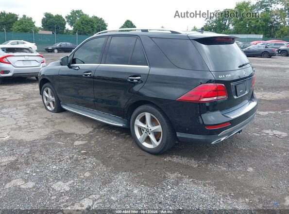 4JGDA5HB6JB052185 2018 MERCEDES-BENZ GLE 350 Black Trasero izquierdo