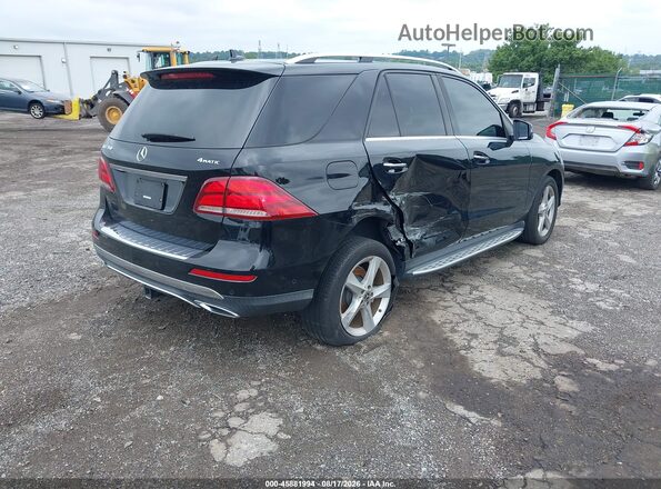 4JGDA5HB6JB052185 2018 MERCEDES-BENZ GLE 350 Black Trasero derecho