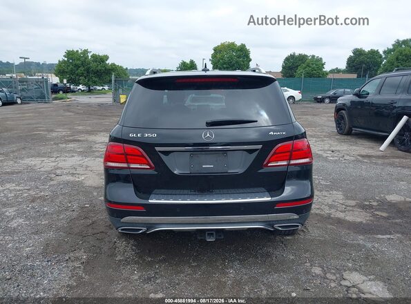4JGDA5HB6JB052185 2018 MERCEDES-BENZ GLE 350 Black 