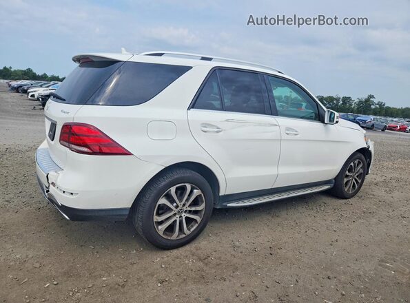 4JGDA5HB6JB075840 2018 MERCEDES-BENZ GLE White Tył prawy