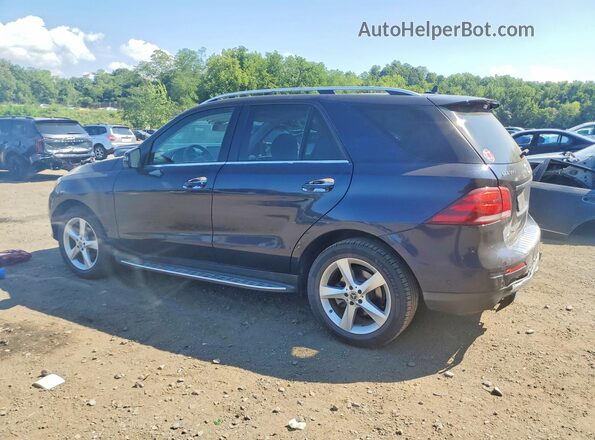 4JGDA5HB6JB124700 2018 MERCEDES-BENZ GLE Blue Задня ліва чверть