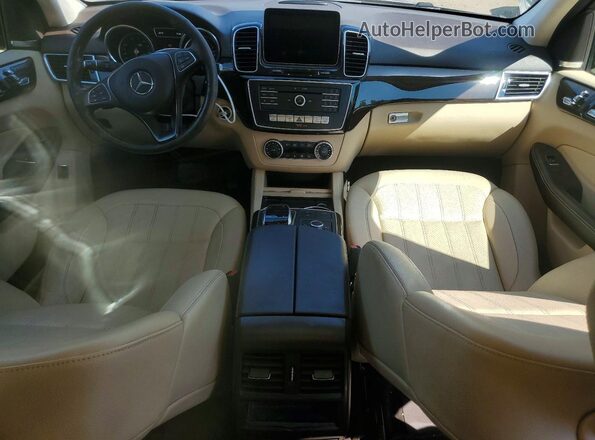 4JGDA5HB6JB124700 2018 MERCEDES-BENZ GLE Blue Вид панелі приладів