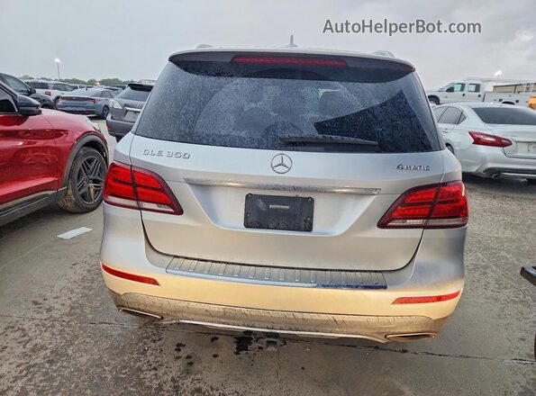 4JGDA5HB7GA792259 2016 MERCEDES-BENZ GLE Silver Vista trasera