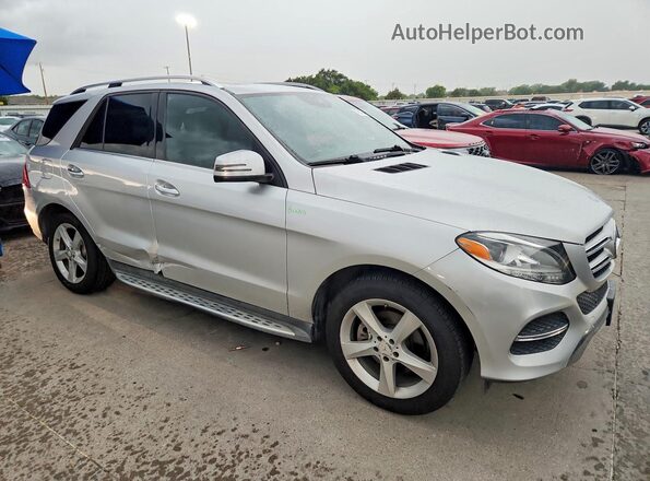 4JGDA5HB7GA792259 2016 MERCEDES-BENZ GLE Silver Delantero derecho