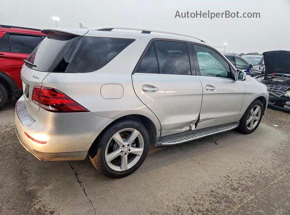 4JGDA5HB7GA792259 2016 MERCEDES-BENZ GLE Silver Trasero derecho