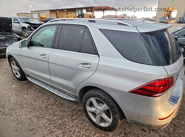 4JGDA5HB7GA792259 2016 MERCEDES-BENZ GLE Silver Trasero izquierdo