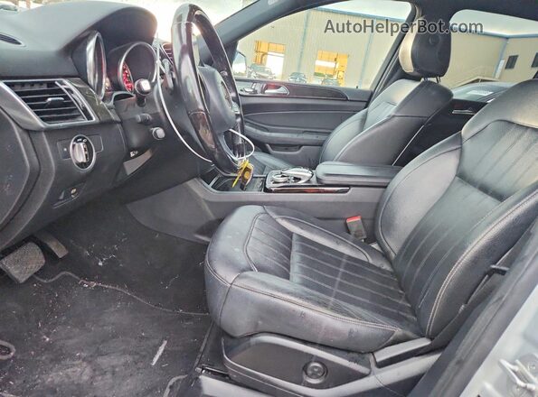 4JGDA5HB7GA792259 2016 MERCEDES-BENZ GLE Silver Vista interior delantera