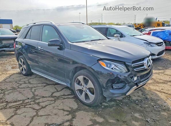 4JGDA5HB7HA816643 2017 MERCEDES-BENZ GLE Black Przód prawy