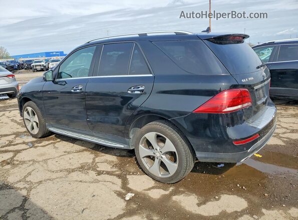 4JGDA5HB7HA816643 2017 MERCEDES-BENZ GLE Black Tył lewy