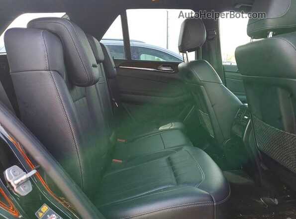 4JGDA5HB7HA816643 2017 MERCEDES-BENZ GLE Black Widok wnętrza z tyłu