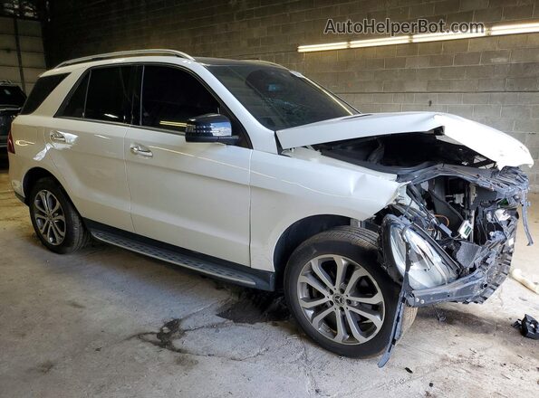 4JGDA5HB7HA921747 2017 MERCEDES-BENZ GLE White Delantero derecho