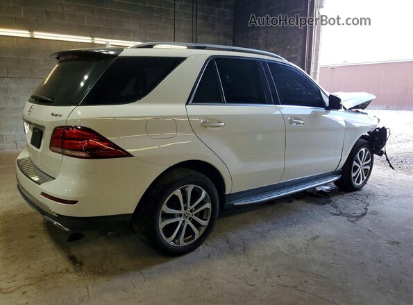 4JGDA5HB7HA921747 2017 MERCEDES-BENZ GLE White Trasero derecho