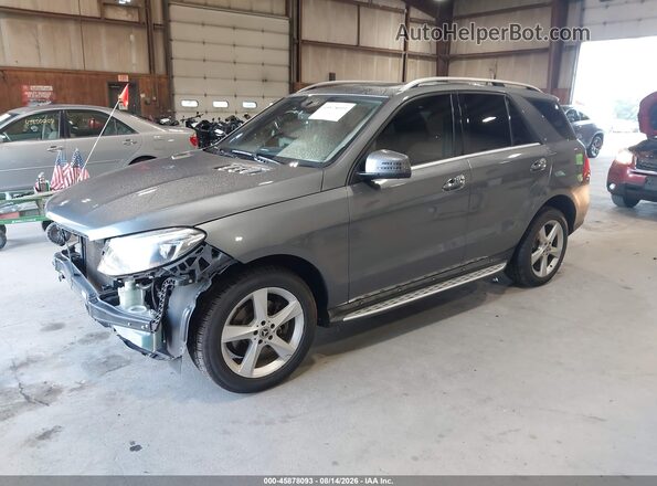 4JGDA5HB7HA942386 2017 MERCEDES-BENZ GLE 350 Gray Vista tres cuartos delantera izquierda