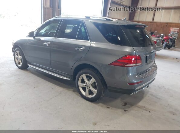4JGDA5HB7HA942386 2017 MERCEDES-BENZ GLE 350 Gray Trasero izquierdo