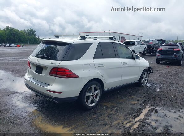4JGDA5HB7JB166860 2018 MERCEDES-BENZ GLE 350 White Հետևի աջ