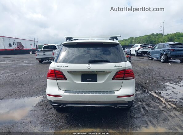 4JGDA5HB7JB166860 2018 MERCEDES-BENZ GLE 350 White 
