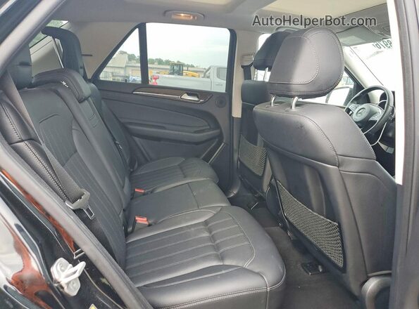 4JGDA5HB8GA656657 2016 MERCEDES-BENZ GLE Черный Вид задней части салона