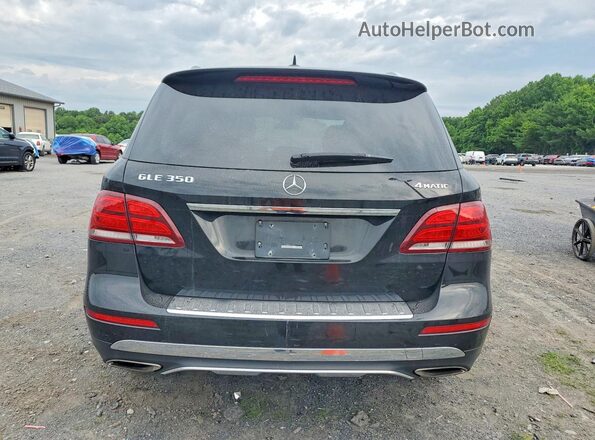 4JGDA5HB8GA656657 2016 MERCEDES-BENZ GLE Черный Вид сзади