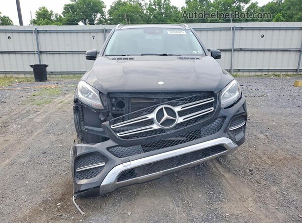 4JGDA5HB8GA656657 2016 MERCEDES-BENZ GLE Черный Вид спереди